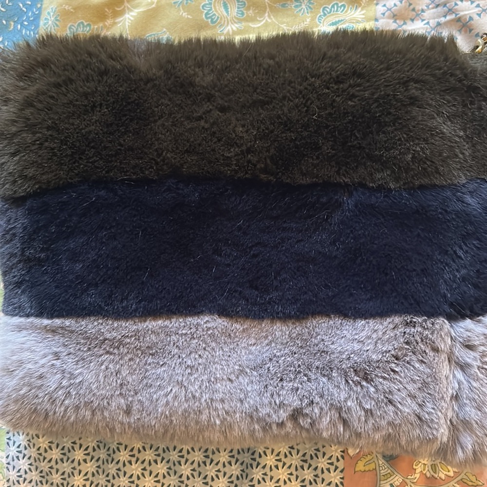 Anthropologie fuzzy bag